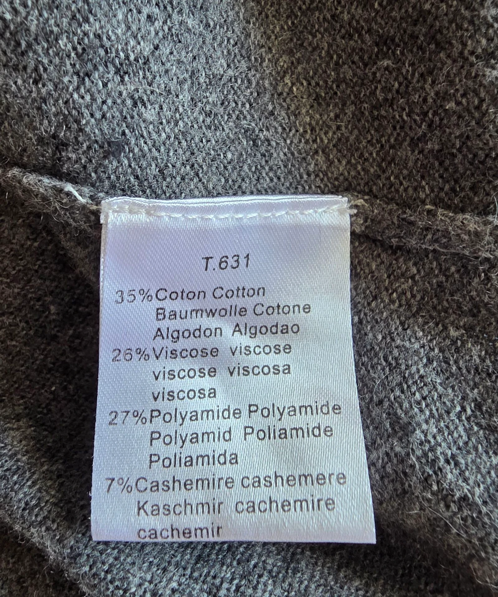 Robe pull sans manches en maille gris chiné Pablo Gérard Darel Taille 1 36 – photo 7